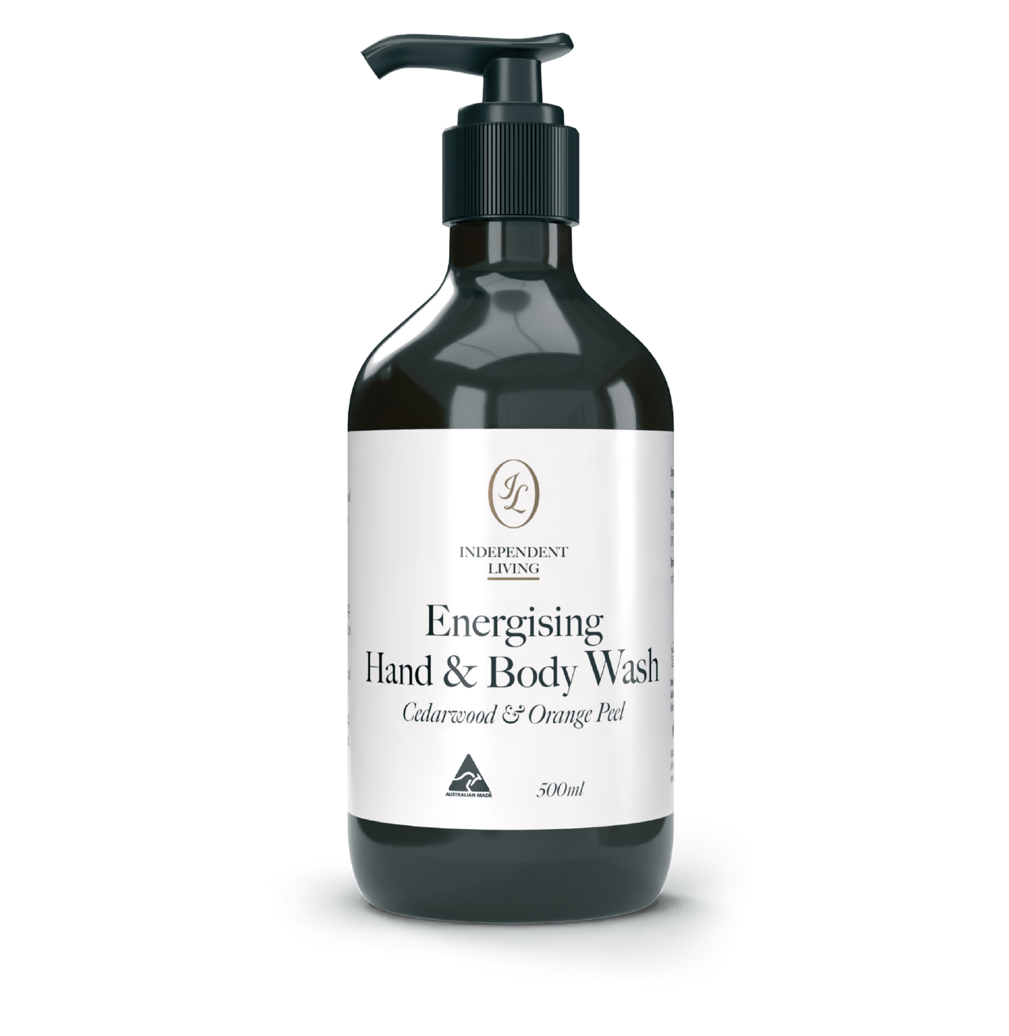 Energising Hand & Body Wash-Cedarwood & Orange Peel 500mL