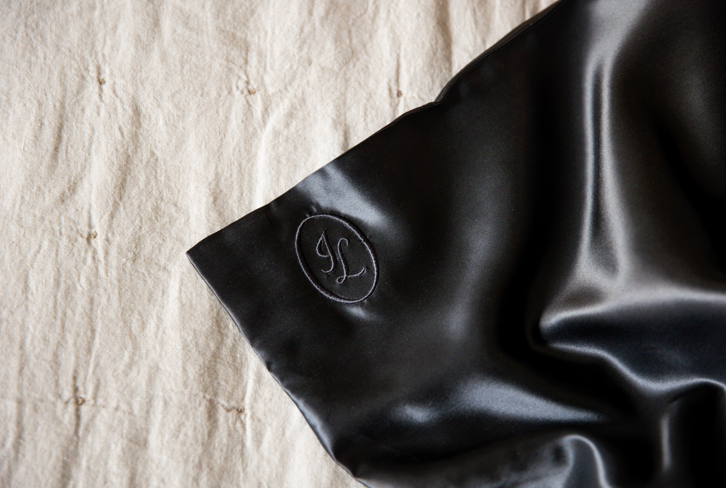 100% Mulberry Silk Pillow Case | Charcoal | Standard