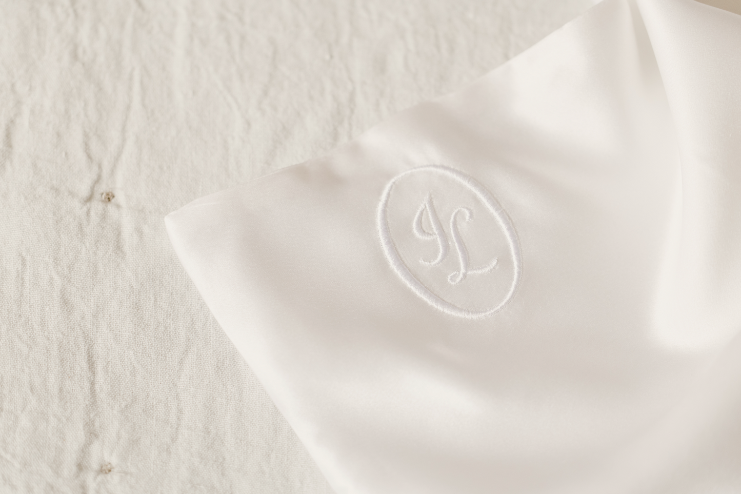 100% Mulberry Silk Pillow Case | White | Queen