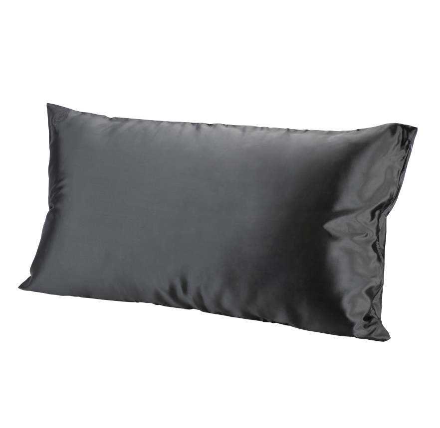 100% Mulberry Silk Pillow Case | Charcoal | Queen