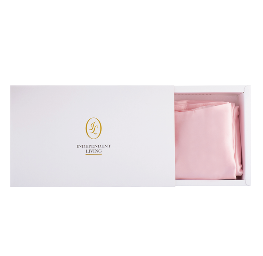 100% Mulberry Silk Pillow Case | Pink | King
